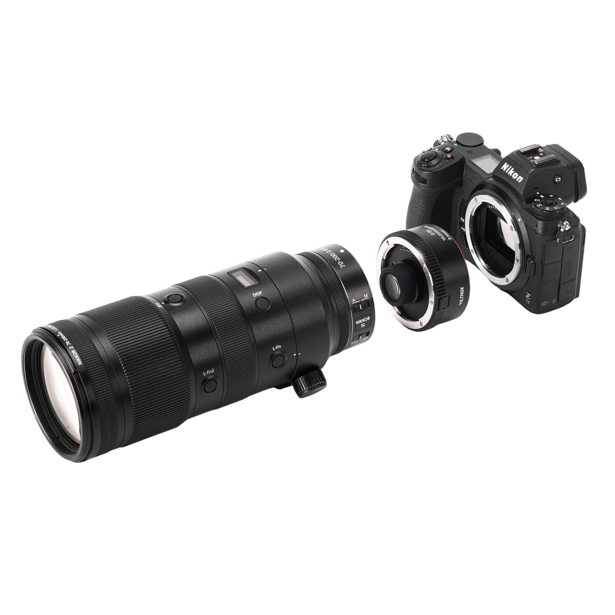 Telekonverter im Einsatz an einer Nikon Z Kamera
