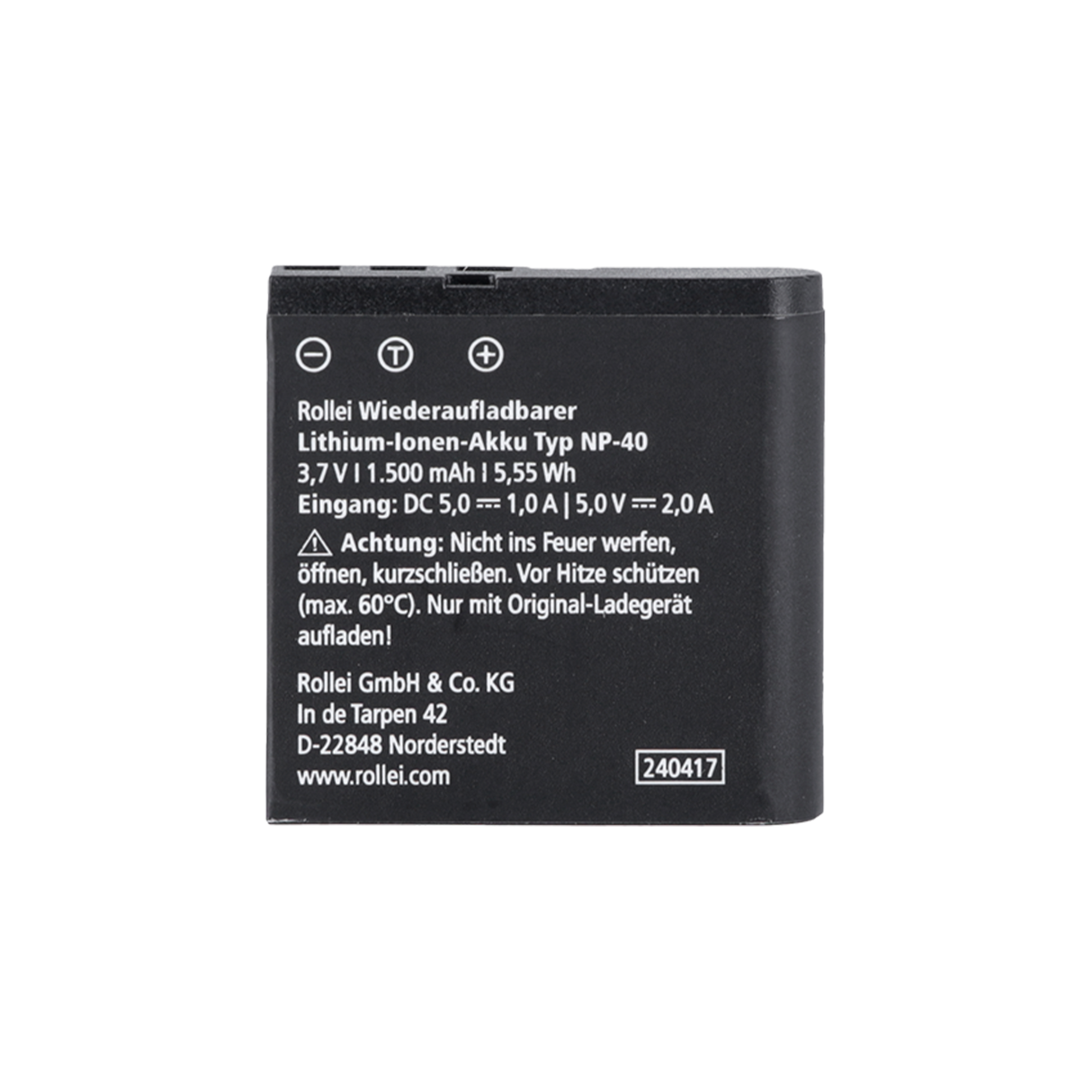 Digitalkamera Zusatzakku