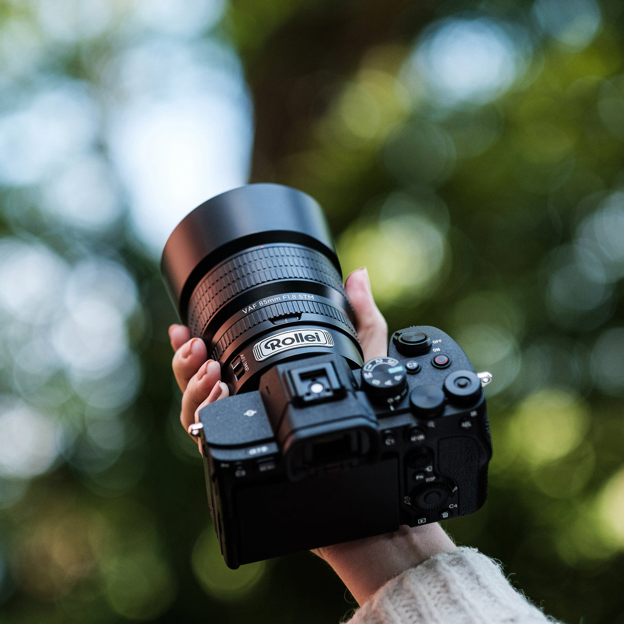 Rollei Objektiv | AF 85 mm | F/1.8 | Sony FE-Mount