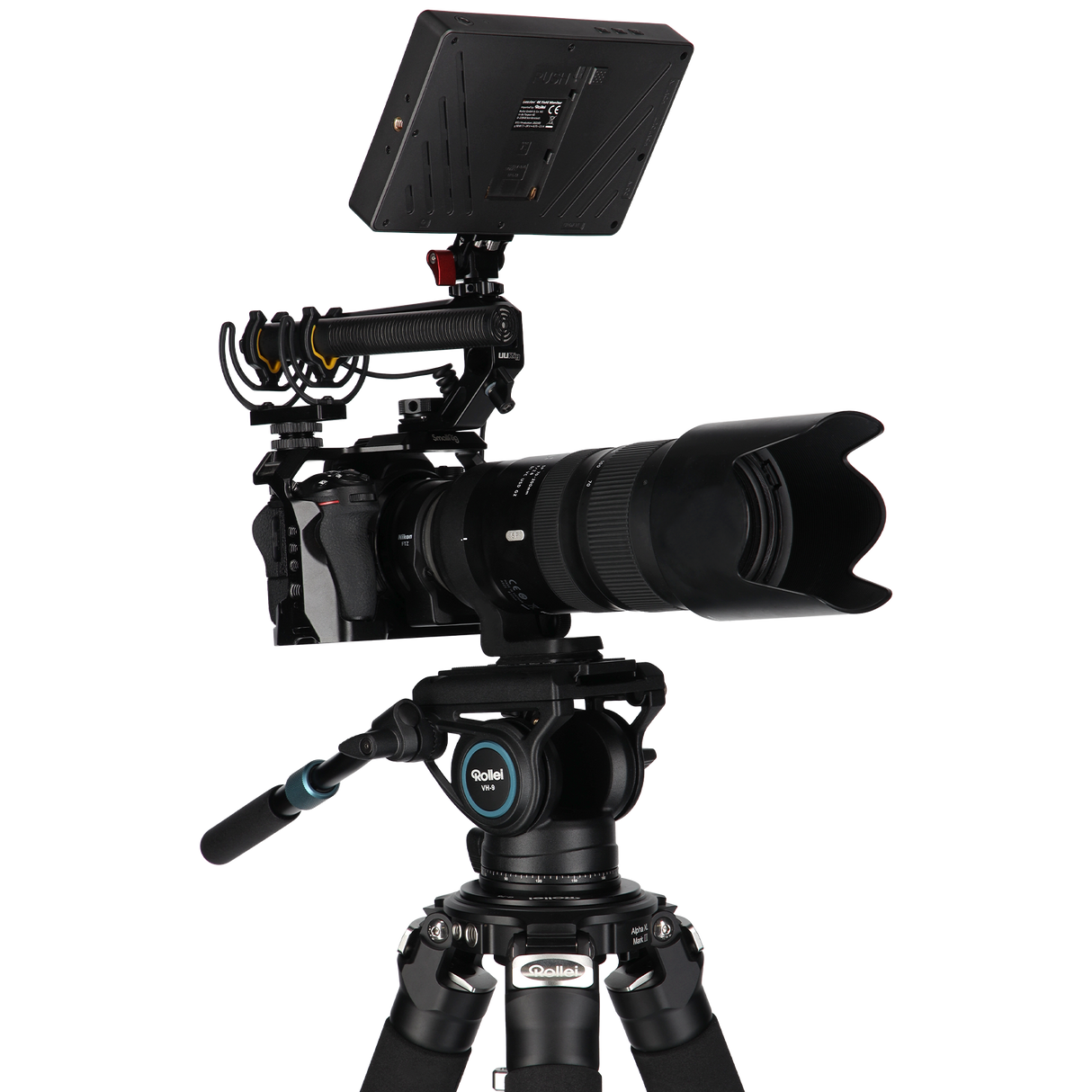 Videokopf | für VH-9 Stativ | 3/8" Anschluss