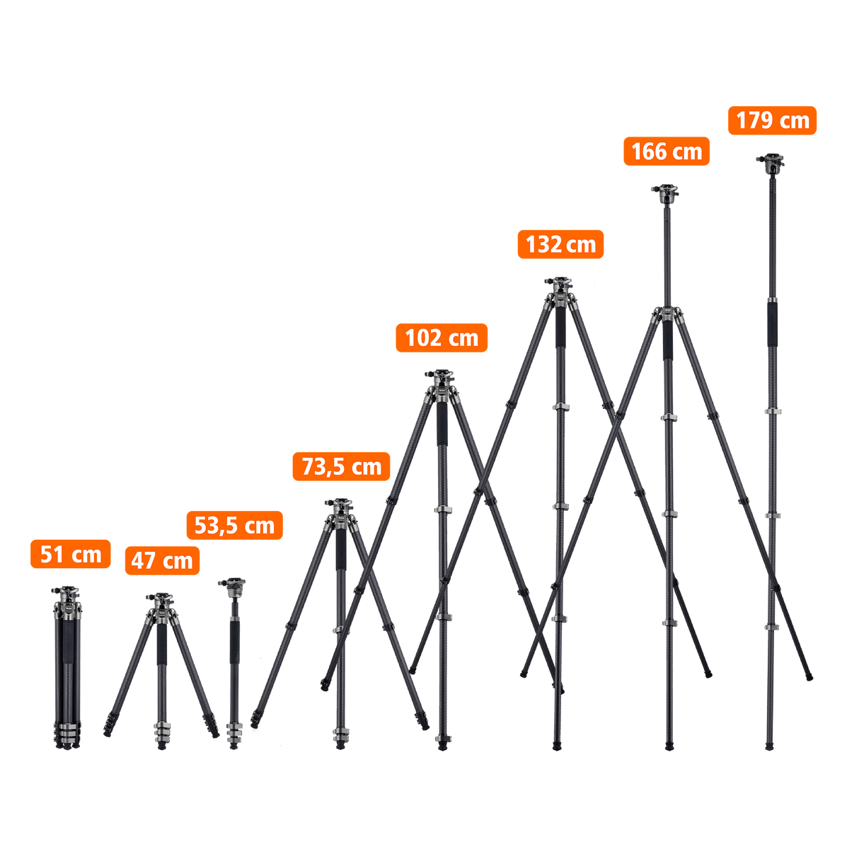 Easy Traveler XL Carbon Stativ