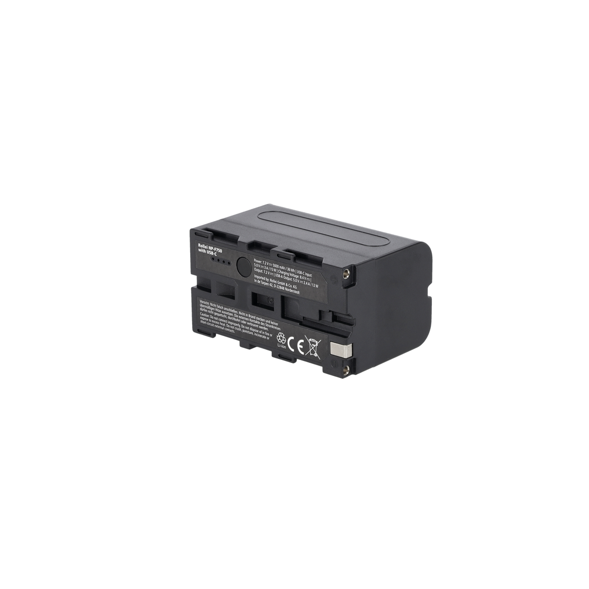 Akku mit USB-C | Typ NP-F | versch. Kapazitäten
