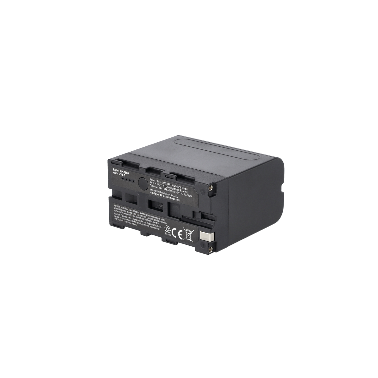 Akku mit USB-C | Typ NP-F | versch. Kapazitäten