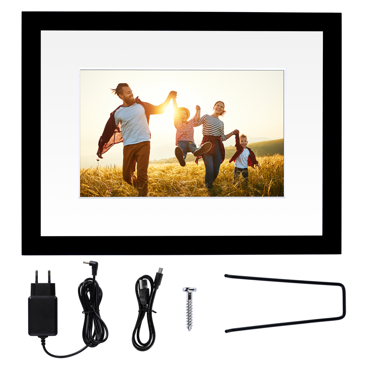 Smarter Bilderrahmen | 10,1“ Diagonale | WiFi | Frameo App | Modell 110