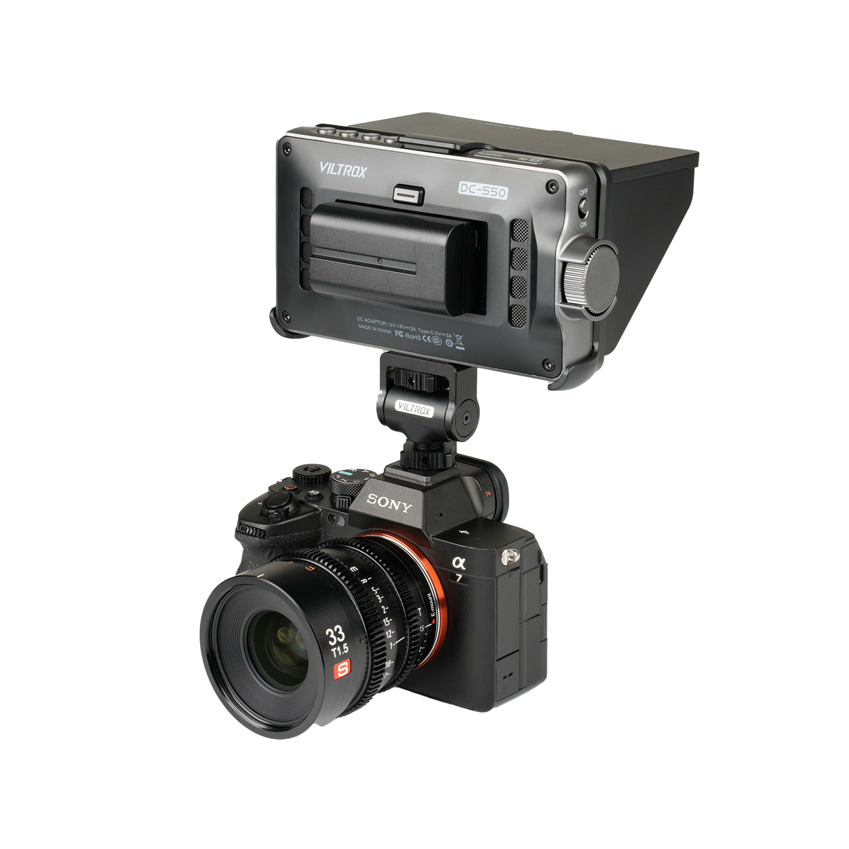 B-Ware Viltrox DC-550 Pro Monitor