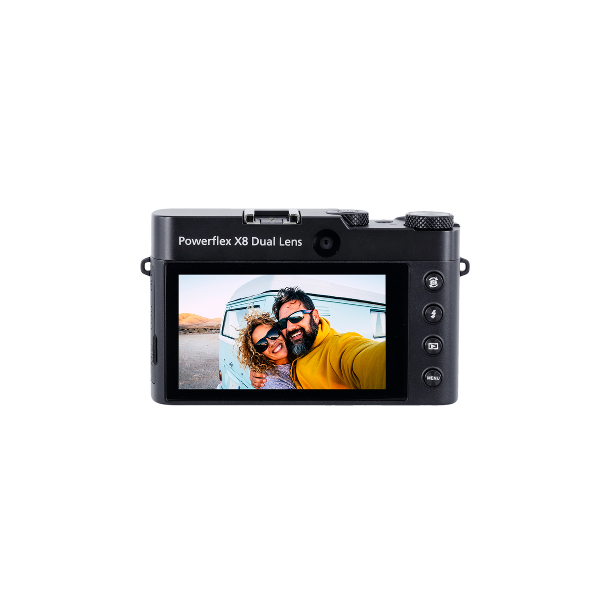 B-Ware Powerflex X8 Dual Lens | 64 MP Digitalkamera mit 5K