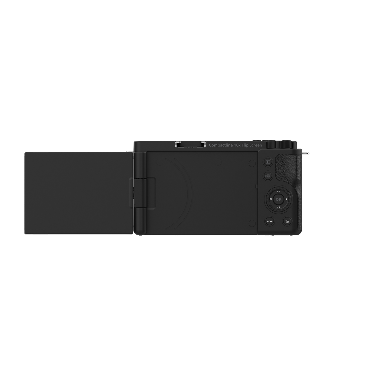 Compactline 10x Flip Screen | 64 MP Digitalkamera mit 4K