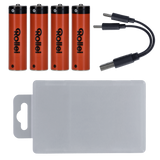 USB-C Li-Ion Akkus (wiederaufladbar) – 4er-Pack