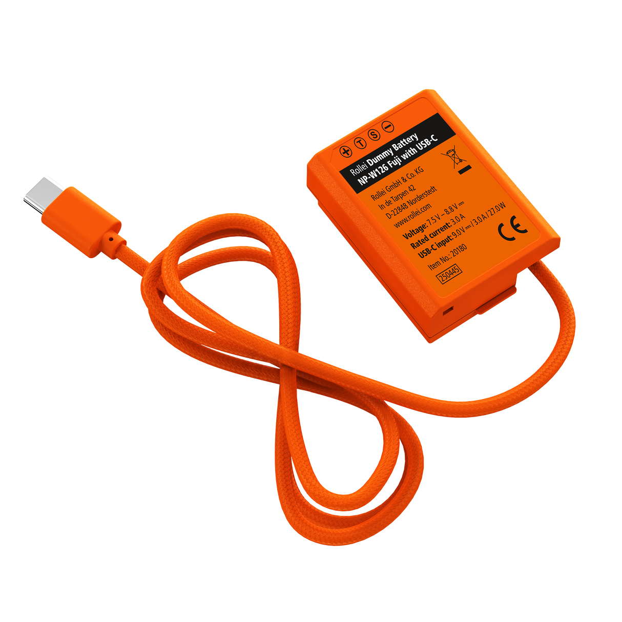 Dummy Kamera-Akku mit USB-C