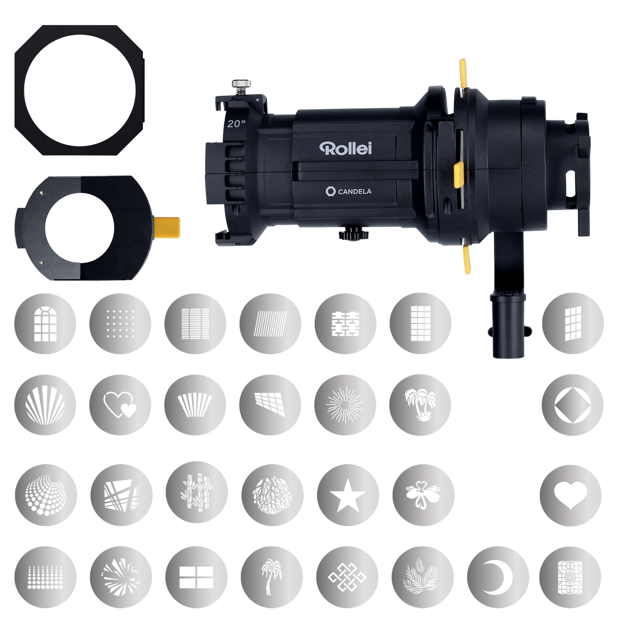Optischer Spotvorsatz für Candela 60/100