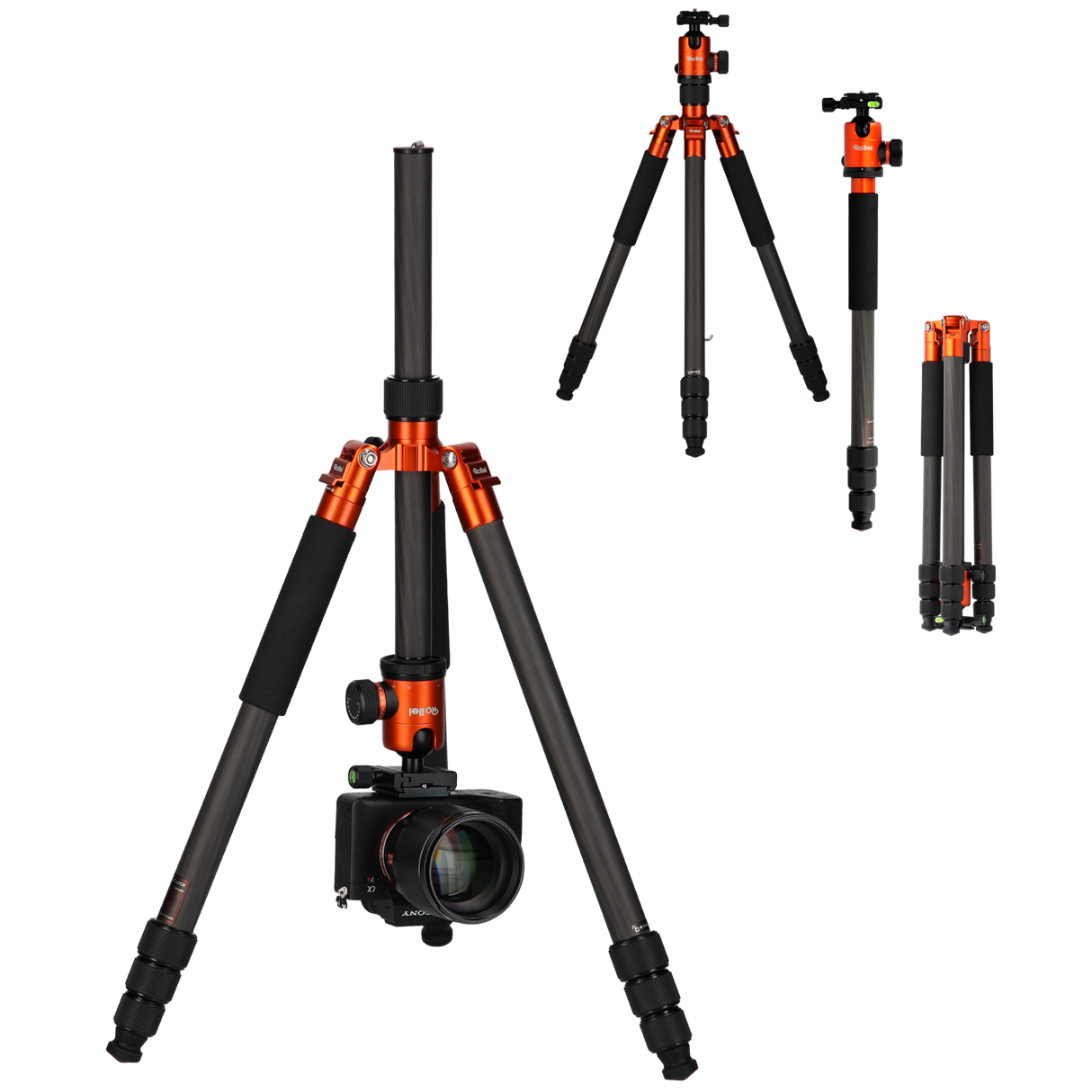B-Ware: C6i Orange Edition - Carbon-Stativ - Limited Edition