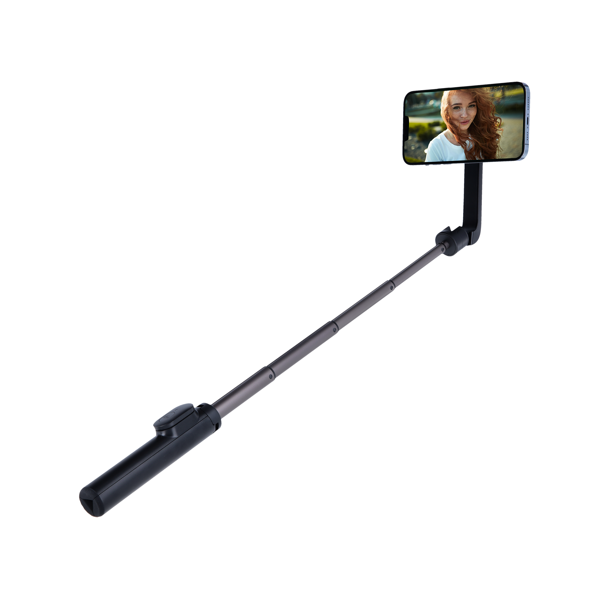 Magnetischer Handy-Ständer Aus Leder – Klappbar, Ultraflach | Für IPhone 12-16 & Andere Smartphones (mit Metallring)