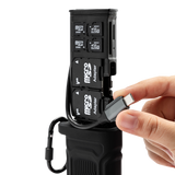 2-in-1 Travel Kartenlesegerät | SD & microSD