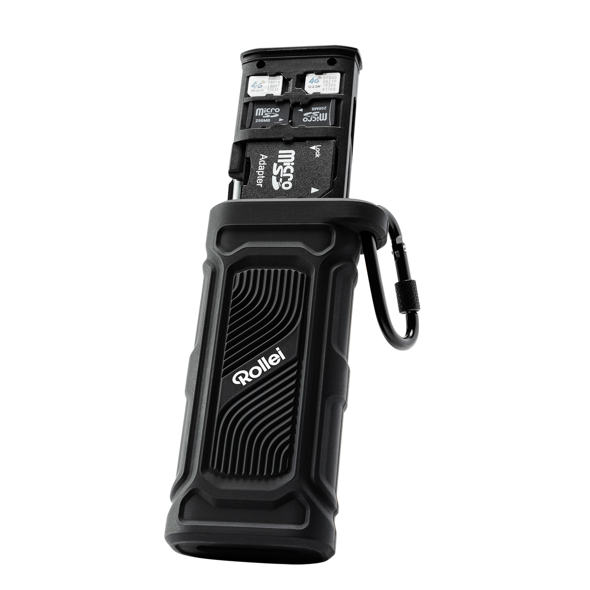 2-in-1 Travel Kartenlesegerät | SD & microSD