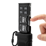 2-in-1 Travel Kartenlesegerät | SD & microSD