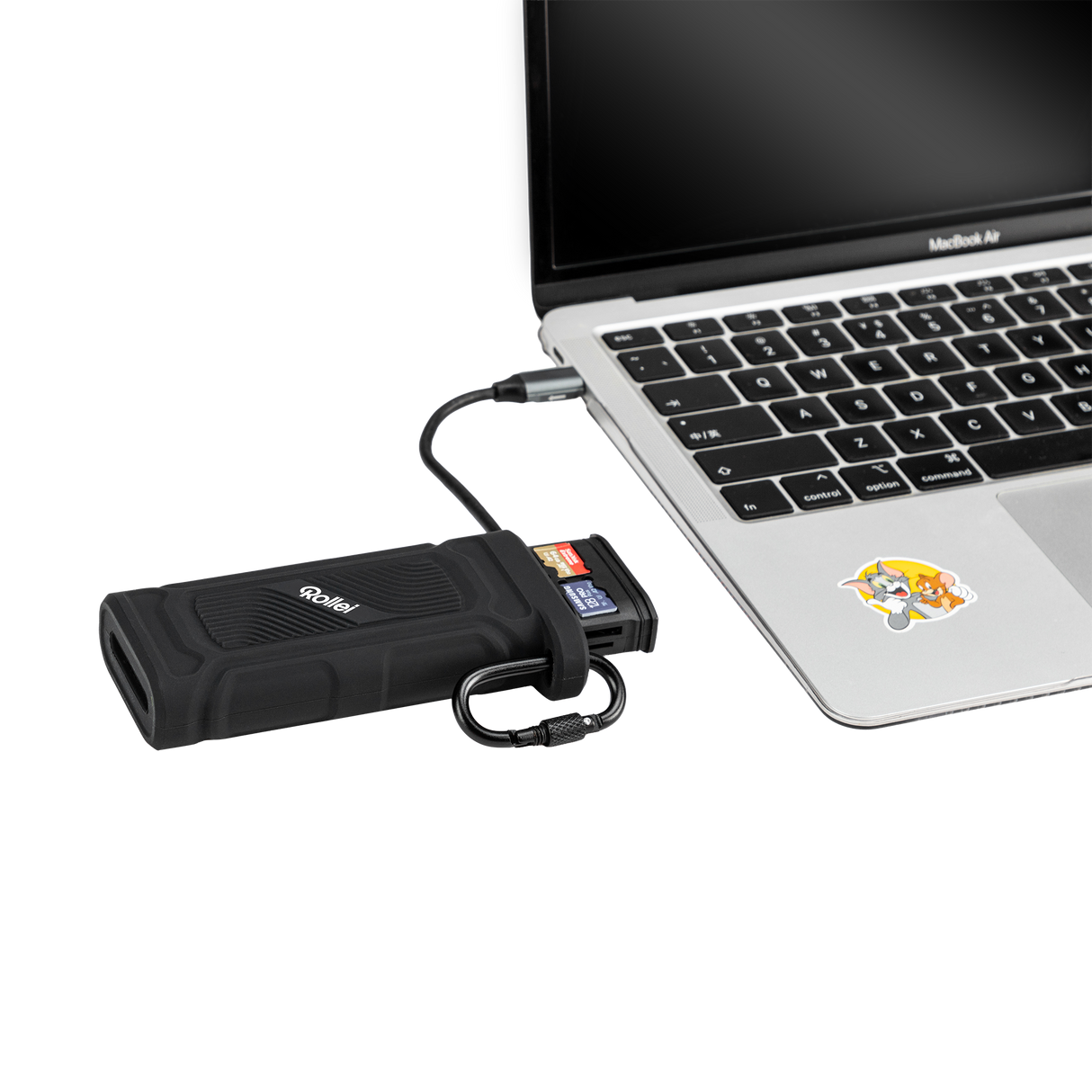 2-in-1 Travel Kartenlesegerät | SD & microSD