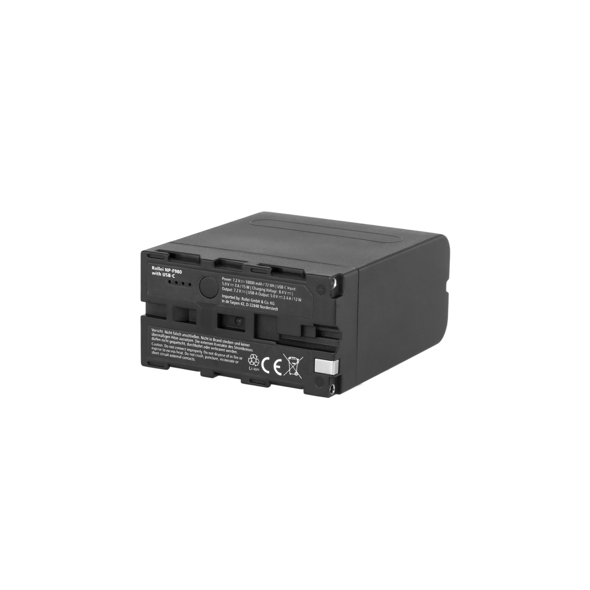 Akku mit USB-C | Typ NP-F | versch. Kapazitäten