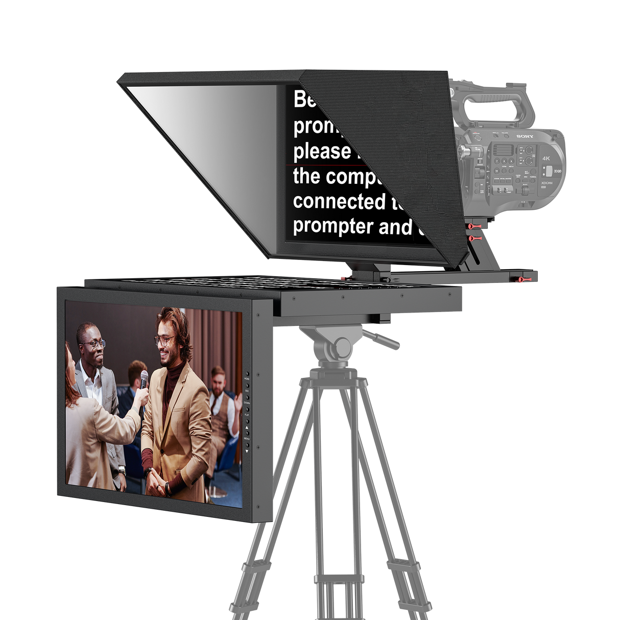 B-Ware: Desview Dual Monitor Teleprompter DT22