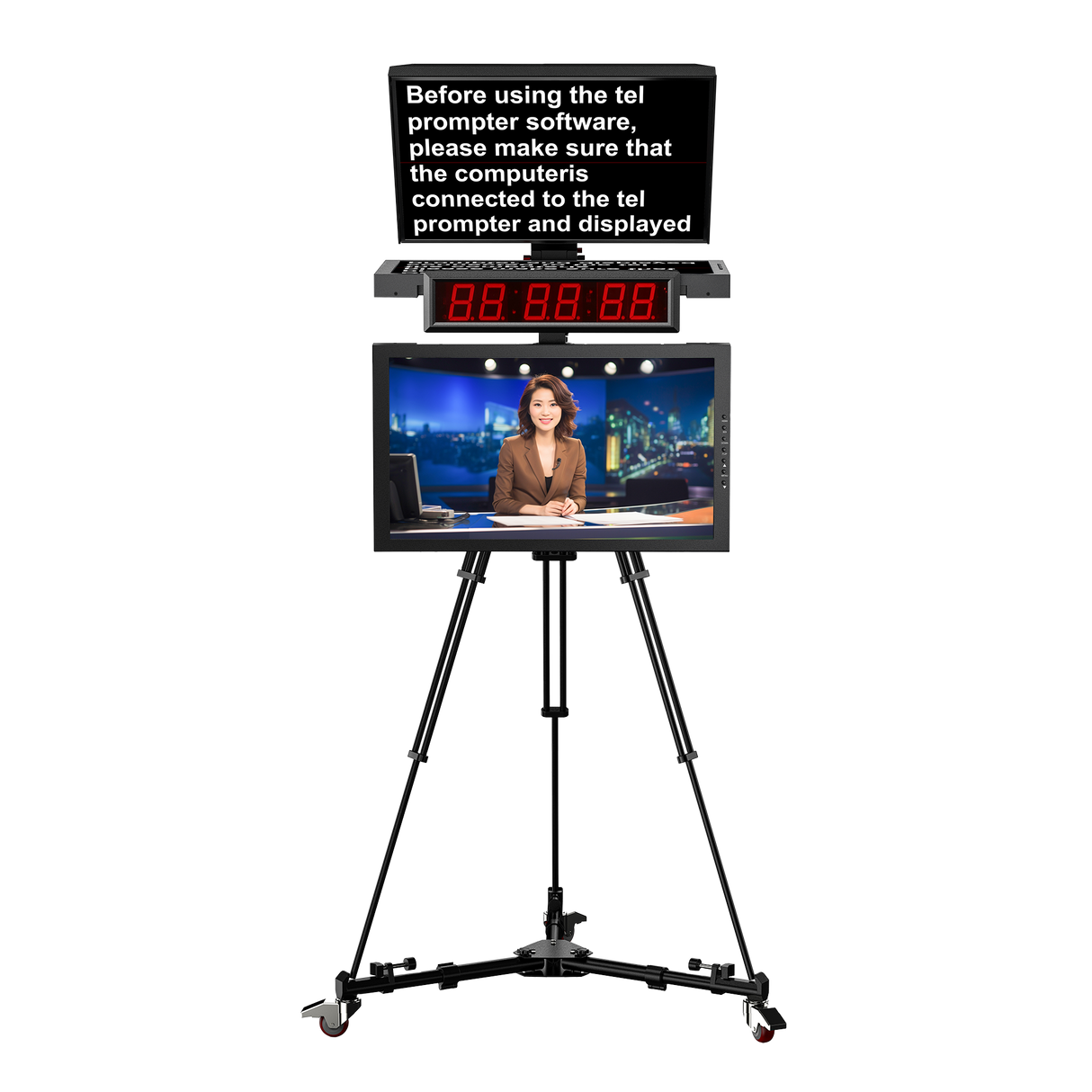 B-Ware: Desview Dual Monitor Teleprompter DT22