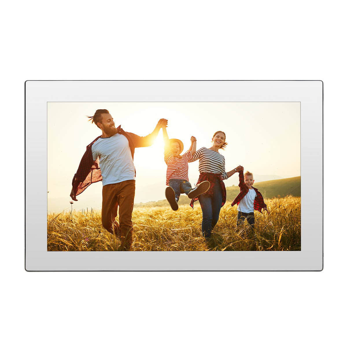 Smarter Bilderrahmen | 10" Diagonale | Wifi | Frameo App | Spiegel | Modell 101