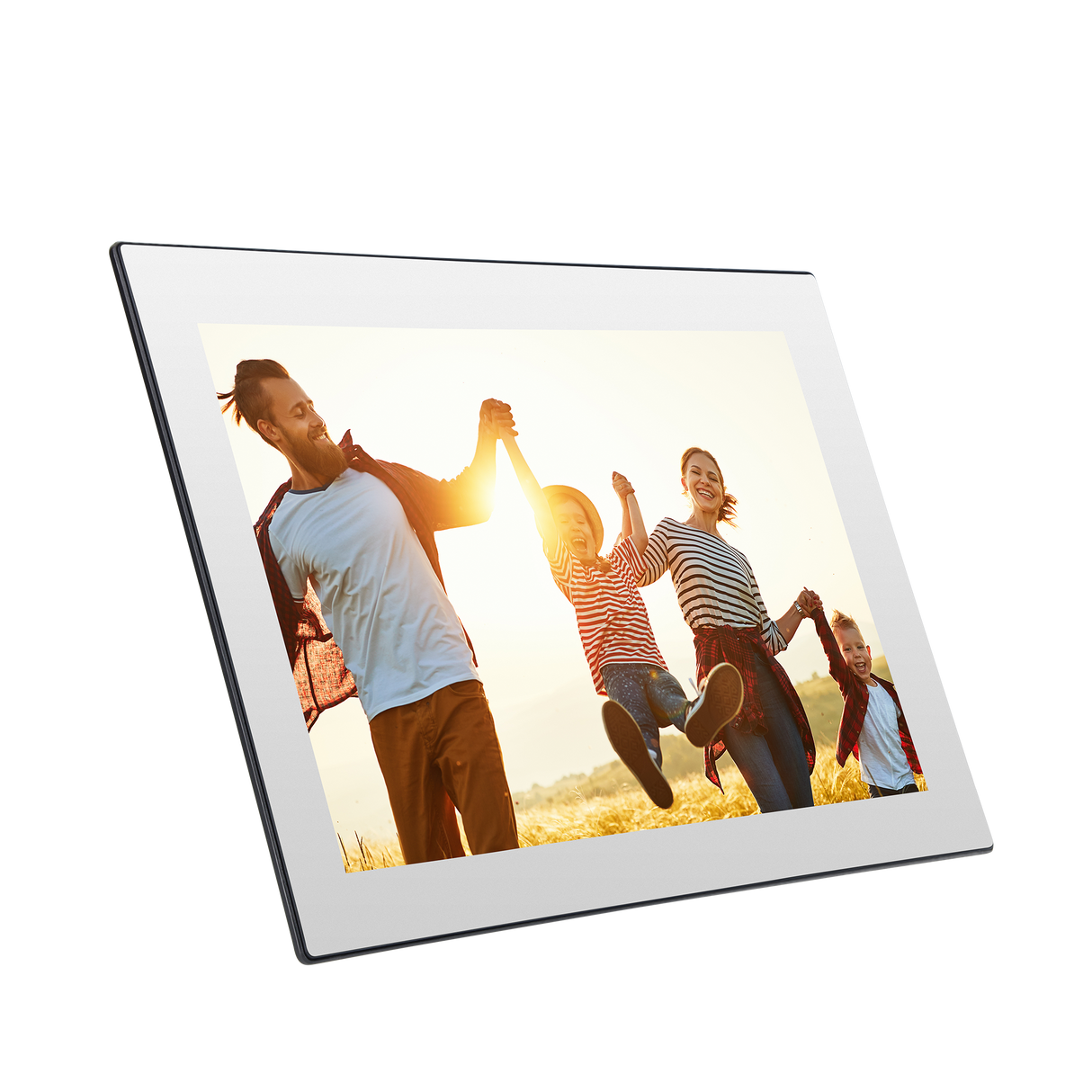 Smarter Bilderrahmen | 10" Diagonale | Wifi | Frameo App | Spiegel | Modell 101