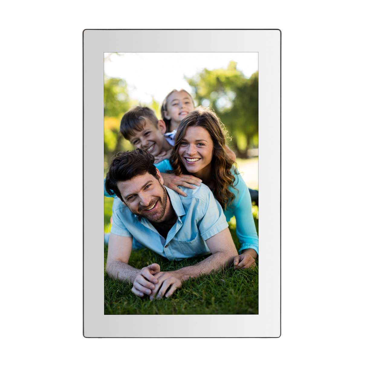 Smarter Bilderrahmen | 10" Diagonale | Wifi | Frameo App | Spiegel | Modell 101