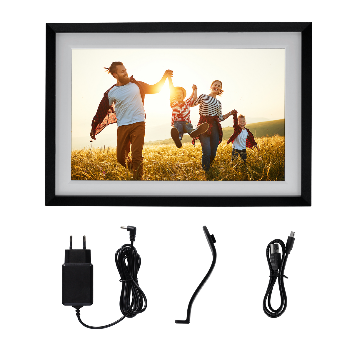 Smarter Bilderrahmen | 10" Diagonale | Wifi | App Steuerung | Atmosphere Light | Modell 104
