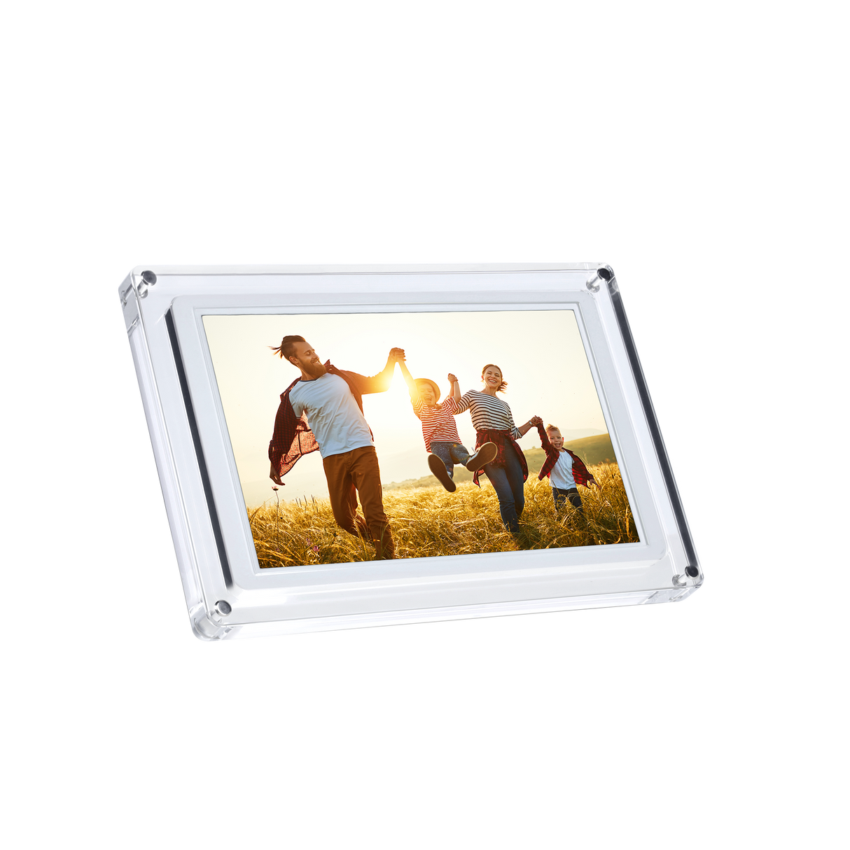 Smarter Bilderrahmen | 10,1" Diagonale | WiFi | Frameo App | Acryl | Modell 109