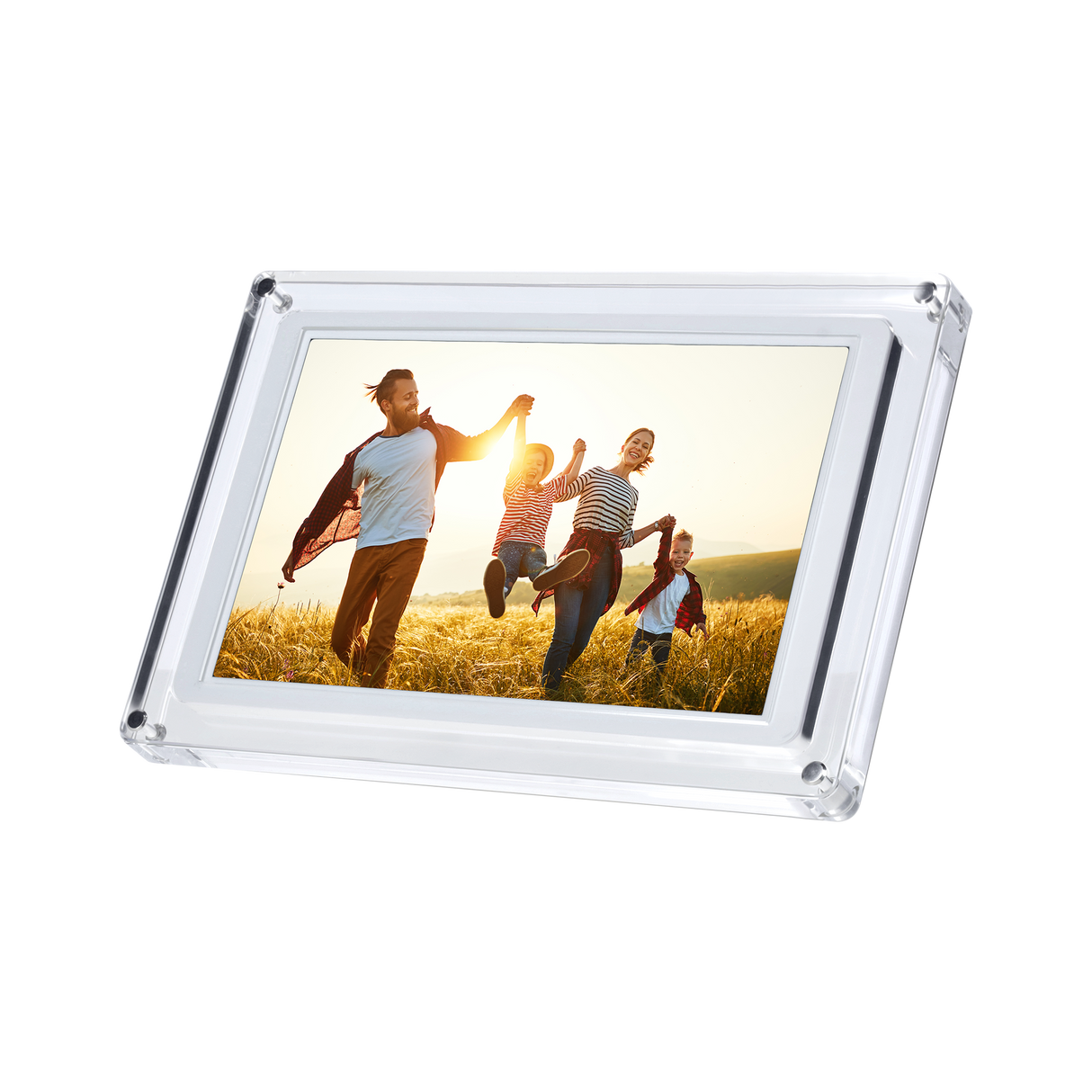 Smarter Bilderrahmen | 10,1" Diagonale | WiFi | Frameo App | Acryl | Modell 109