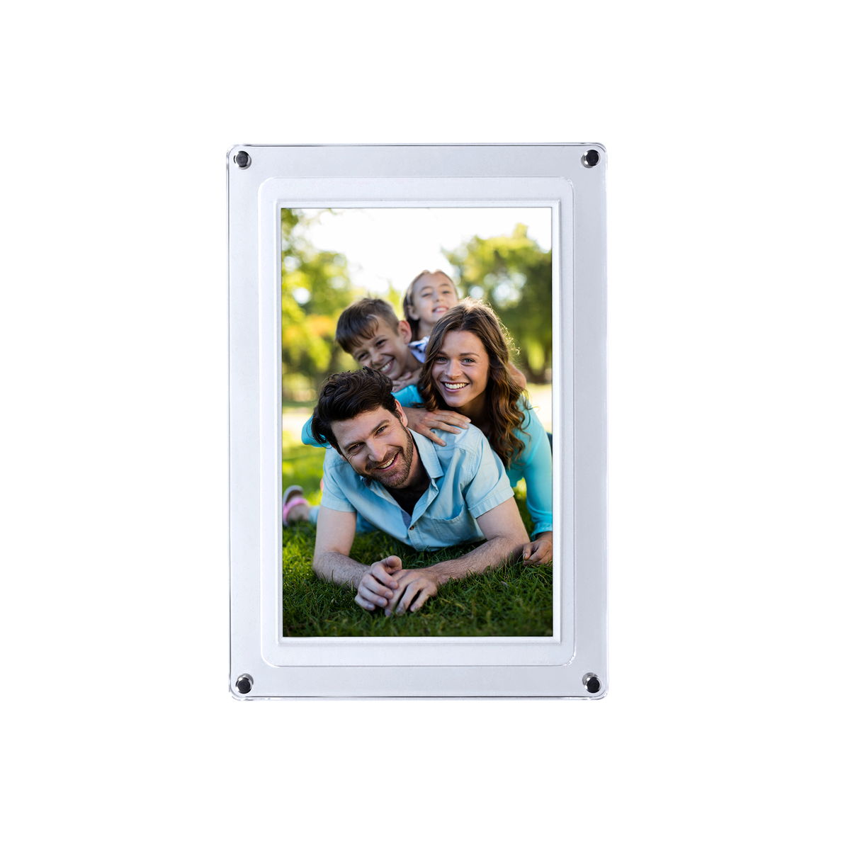 Smarter Bilderrahmen | 10,1" Diagonale | WiFi | Frameo App | Acryl | Modell 109