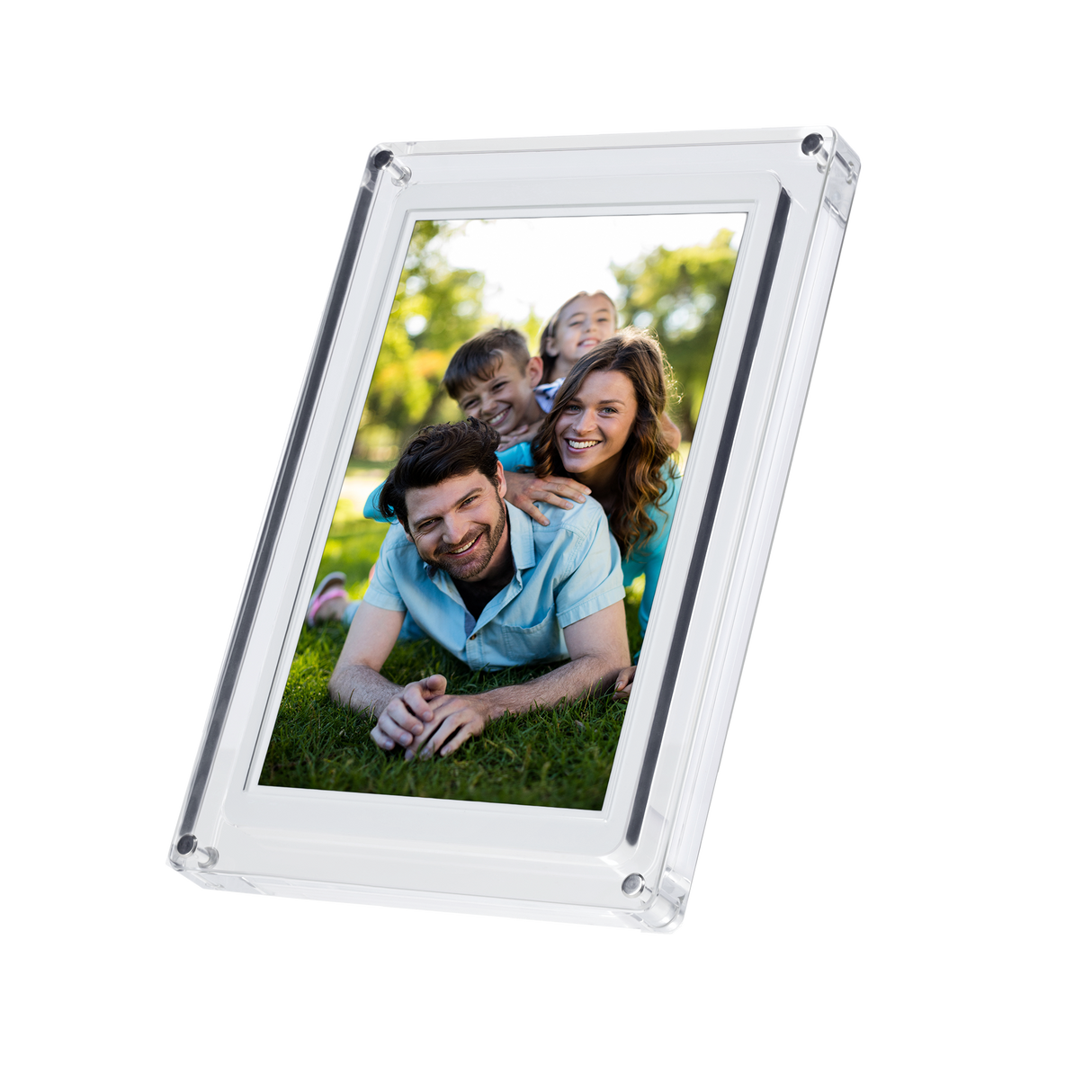 Smarter Bilderrahmen | 10,1" Diagonale | WiFi | Frameo App | Acryl | Modell 109