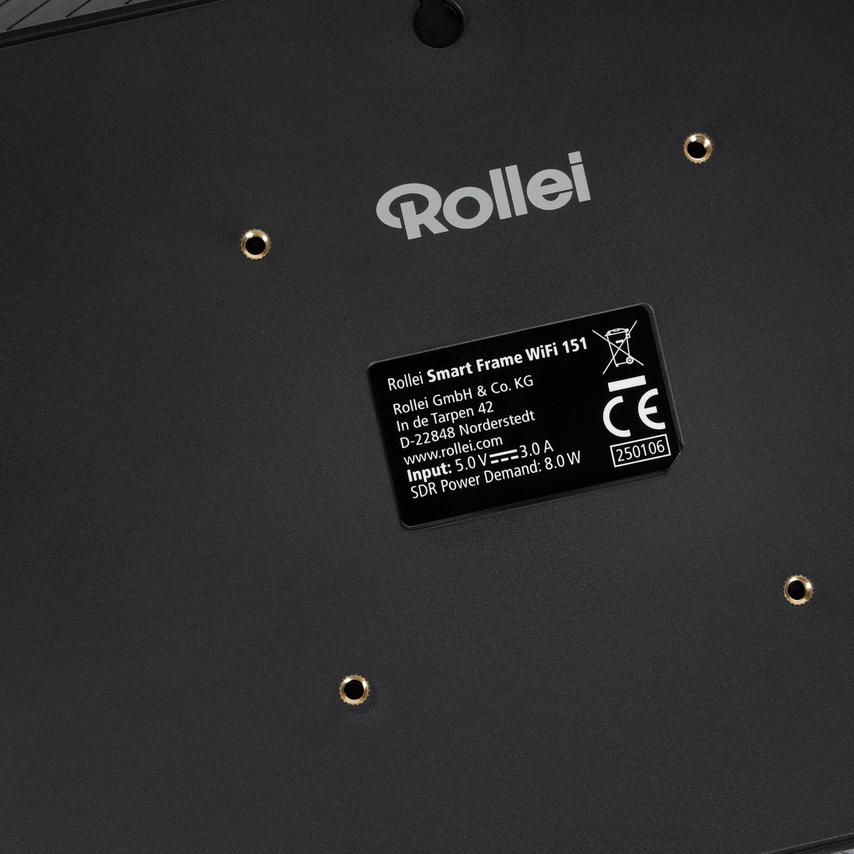 Smarter Bilderrahmen | 15,6" Diagonale | WiFi | Frameo App | Modell 151