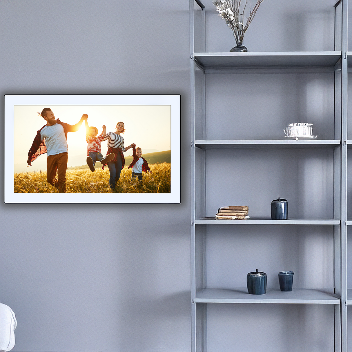 B-Ware: Smarter Bilderrahmen | 21,5" Diagonale | WiFi | Frameo App | Modell 211