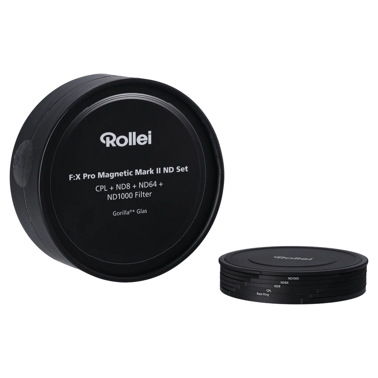 Rollei Filter B-Ware: F:X Pro Magnetische Rundfilter Mark II - Graufilter Set - 82 mm