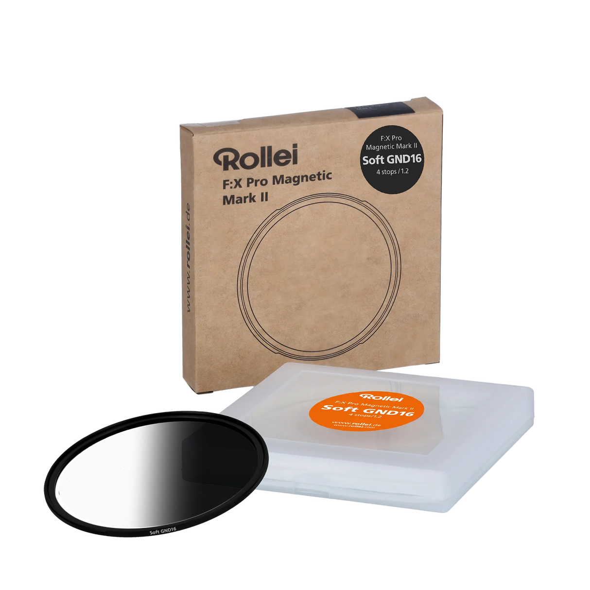 B-Ware:F:X Pro Magnetische Rundfilter Mark II - Verlaufsfilter Soft GND16 - 62mm
