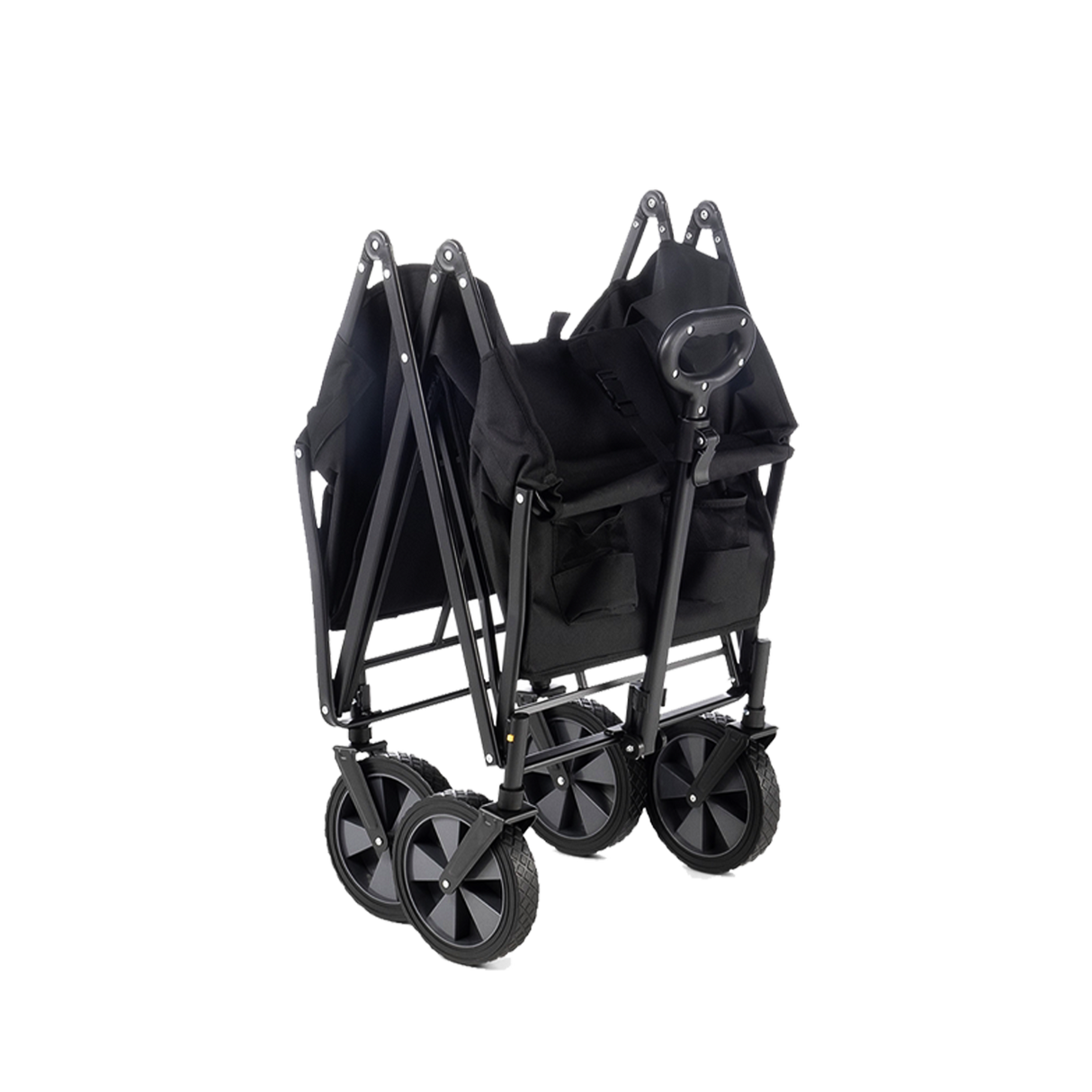 Faltbarer Bollerwagen 90L – robust, leicht & platzsparend ⏺ BLACKWEEKS Special ⏺
