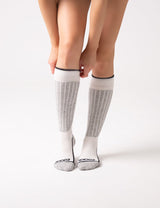 Ski Socken  | 1 Paar | Bio-Baumwolle & Merinowolle | Unisex